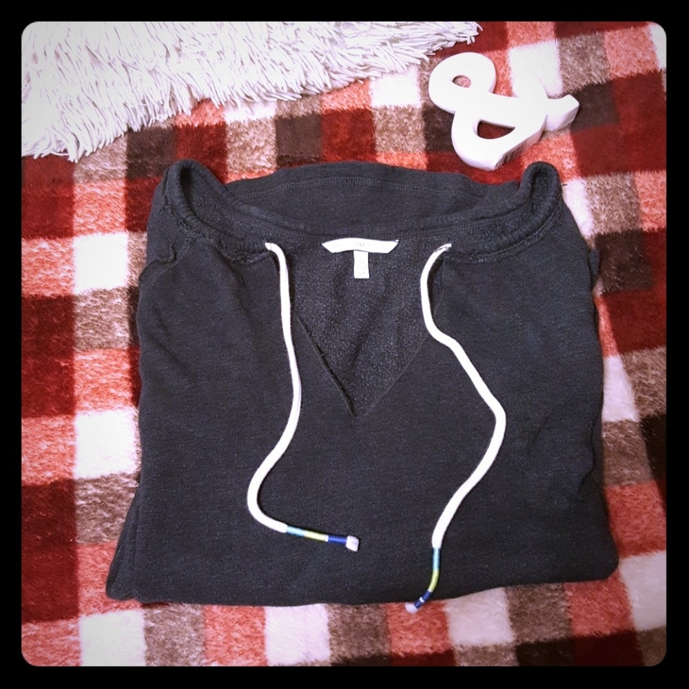 Victoria's Secret slouchy sweatshirt.